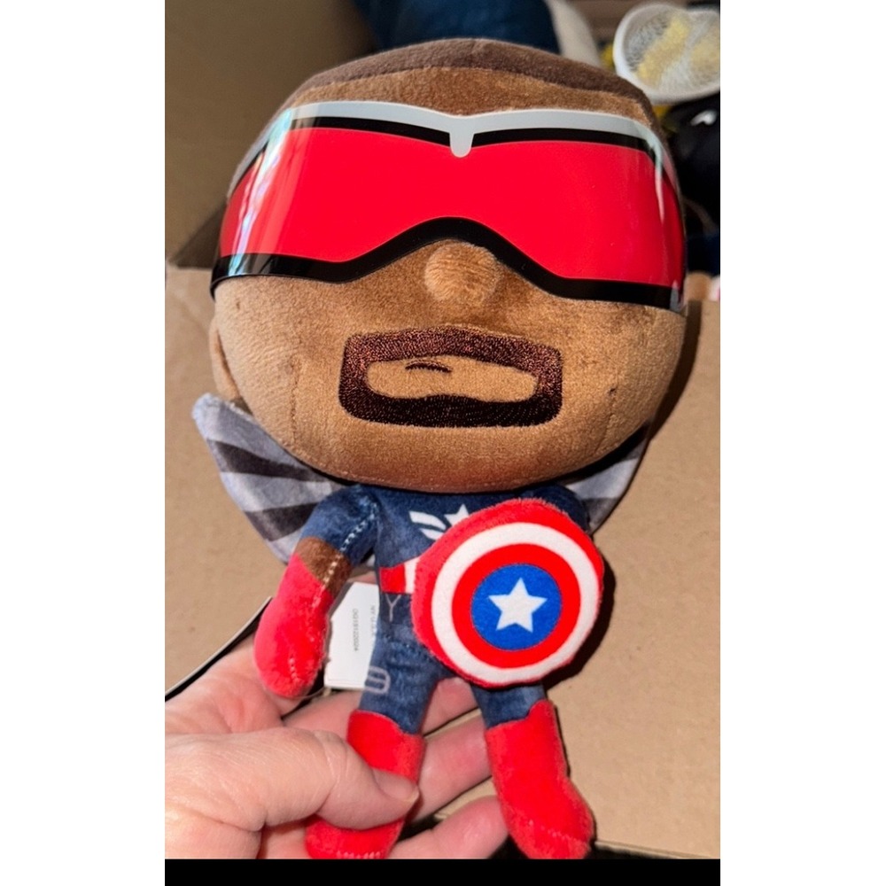 Captain America Brave‎ New World Marvel Plush Kids Toy Falcon New
